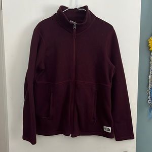 North face fleece lined jacket